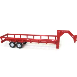 1/20 Gooseneck Round Bale Trailer with 4 Round Bales by Big Country Toys