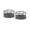 1/64 Gray Hay Feeder, 2 Pack, 3D Printed
