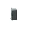 1/64 Gray Porta Potty with Opening Door, 3D Printed Plastic