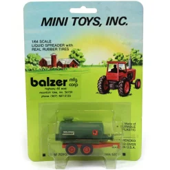 1/64 Green Balzer Tank Plastic Spreader by Mini Toys