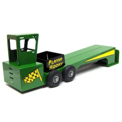 1/16 Green Custom Steel Pulling Sled with Cab