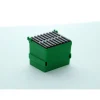1/64 Green Dumpster with Removable black Lid, 3D Printed Plastic