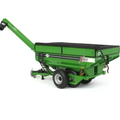 1/64 Green J&M 1112 X-Tended Reach Grain Cart with Tandem Walking Duals