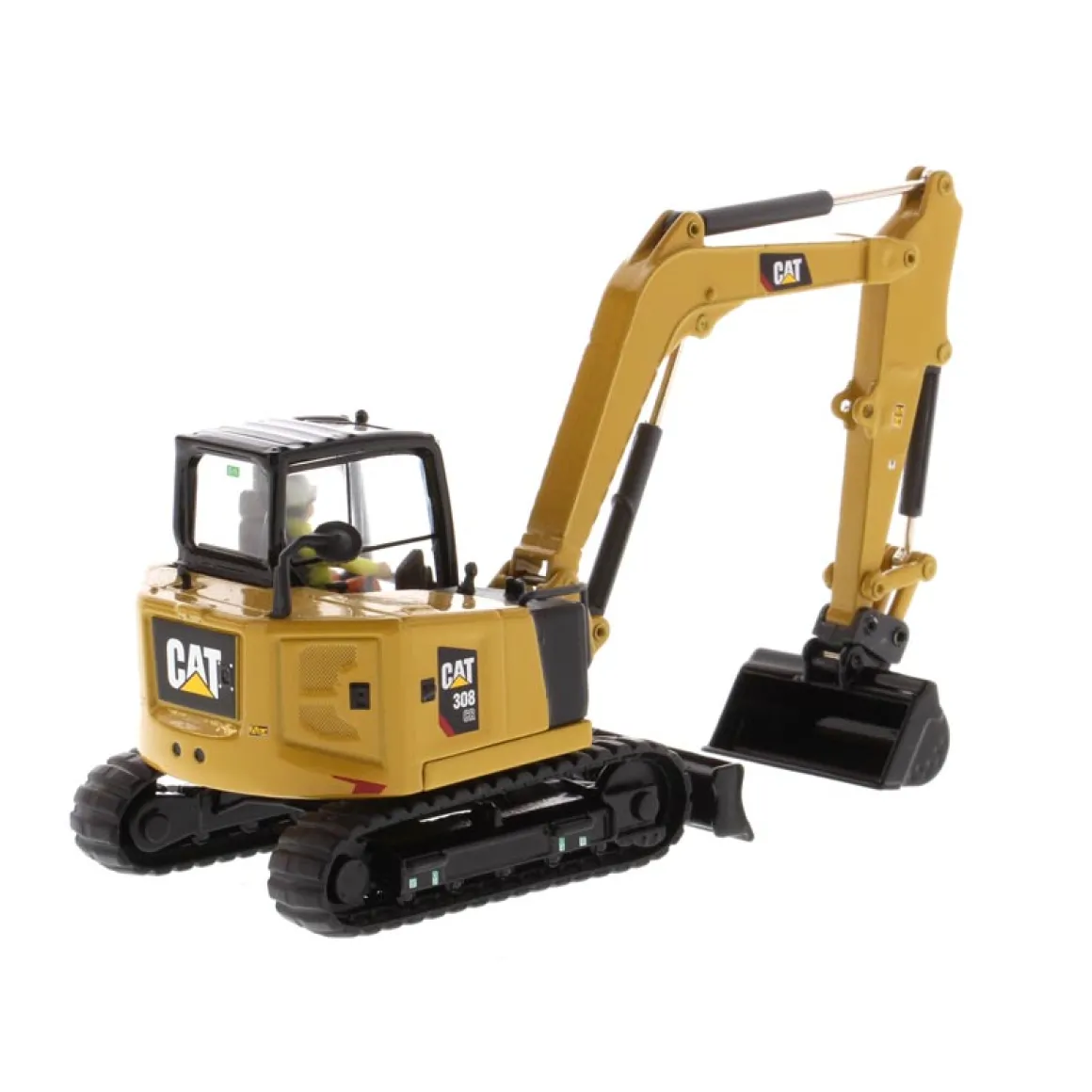 1/50 High Detail CAT 308 CR Mini Hydraulic Excavator