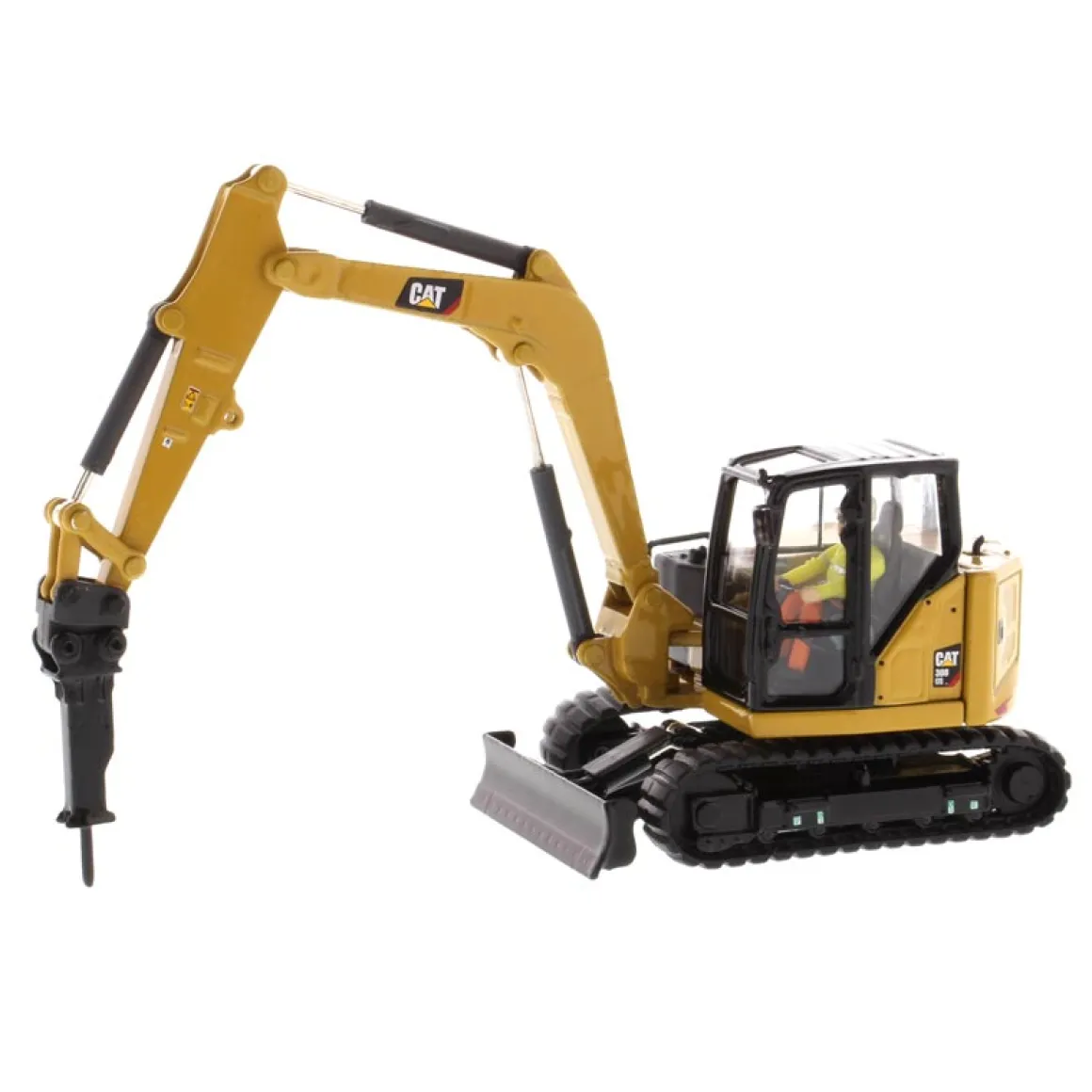 1/50 High Detail CAT 308 CR Mini Hydraulic Excavator