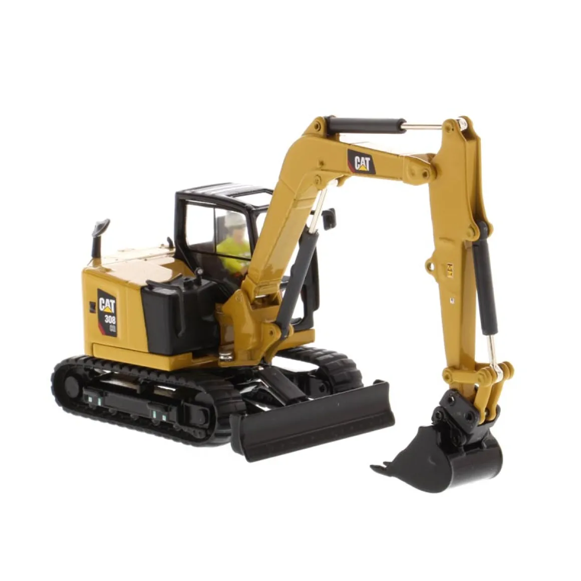 1/50 High Detail CAT 308 CR Mini Hydraulic Excavator