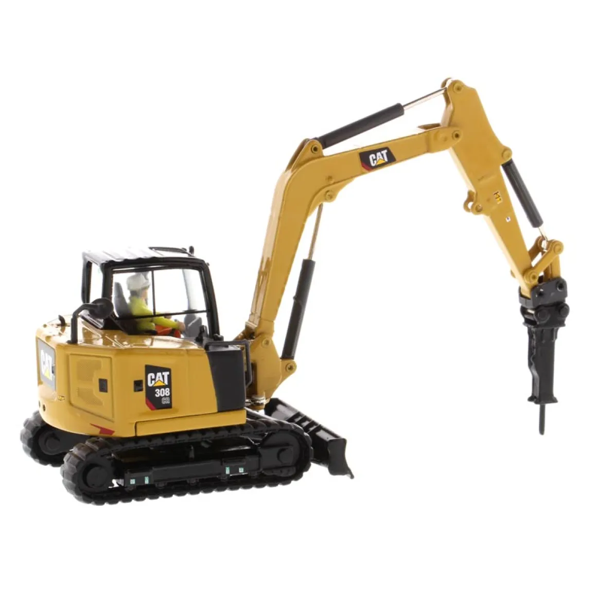1/50 High Detail CAT 308 CR Mini Hydraulic Excavator