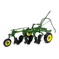 1/16 High Detail John Deere #55 3 Bottom Plow with Rubber Tires