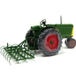 1/16 High Detail Oliver 88 Gas with Spring Tooth Harrow