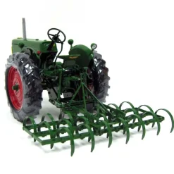 1/16 High Detail Oliver 88 Gas with Spring Tooth Harrow