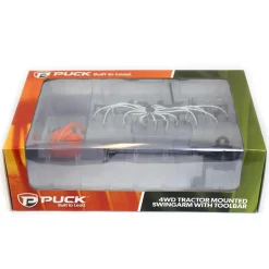 1/64 High Detail Puck Manure 4-Wheel Drive Tractor Mounted Swingarm with Dietrich Toolbar