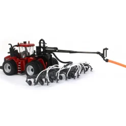 1/64 High Detail Puck Manure 4-Wheel Drive Tractor Mounted Swingarm with Dietrich Toolbar