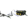 1/64 Husky 3 Piece Set with Tank Spreader, Pipe Cart & Lagoon Pump