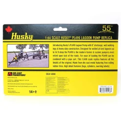 1/64 Husky PL490 Lagoon Manure Pump on Wheels