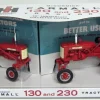 1/16 IH Farmall 130 & 230 Tractor Set, 50th Anniversary Collector Edition