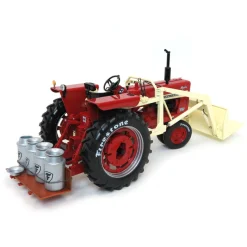 1/16 IH Farmall 544 Hydro with Loader & Milk Can Platform, 2018 Firestone Series