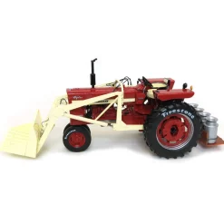 1/16 IH Farmall 544 Hydro with Loader & Milk Can Platform, 2018 Firestone Series