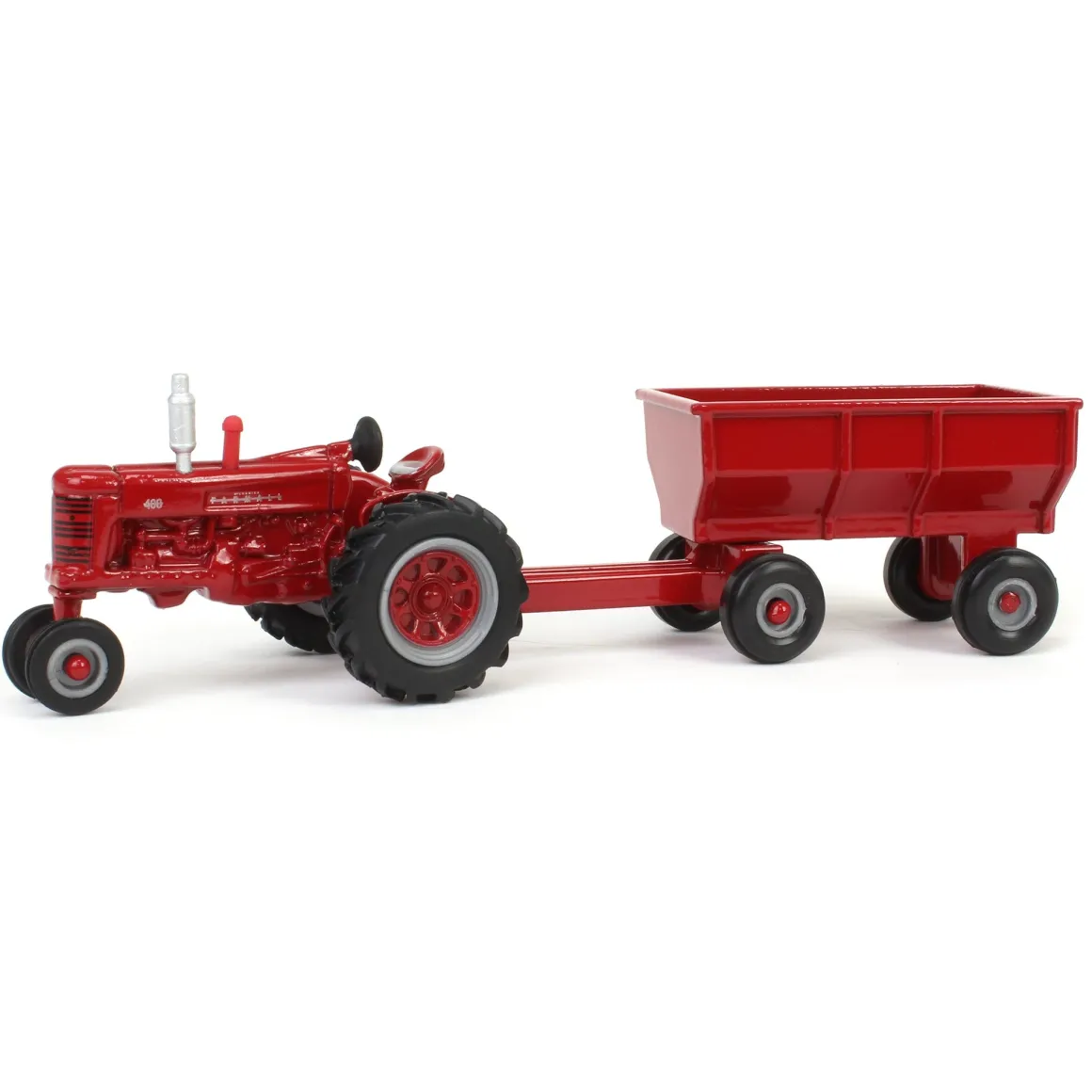 1/64 IH Farmall 400 Narrow Front with Flarebox Wagon