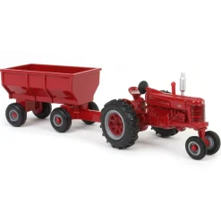 1/64 IH Farmall 400 Narrow Front with Flarebox Wagon