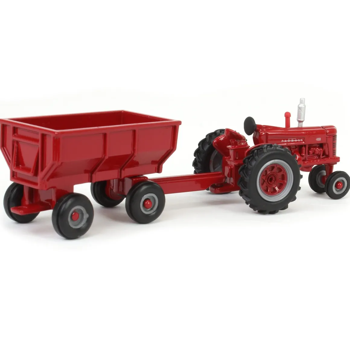 1/64 IH Farmall 400 Narrow Front with Flarebox Wagon