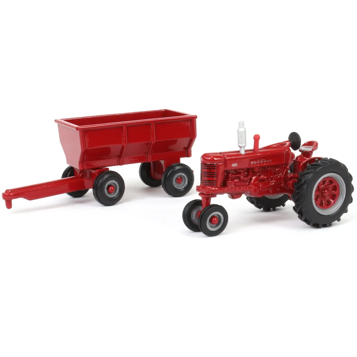 1/64 IH Farmall 400 Narrow Front with Flarebox Wagon
