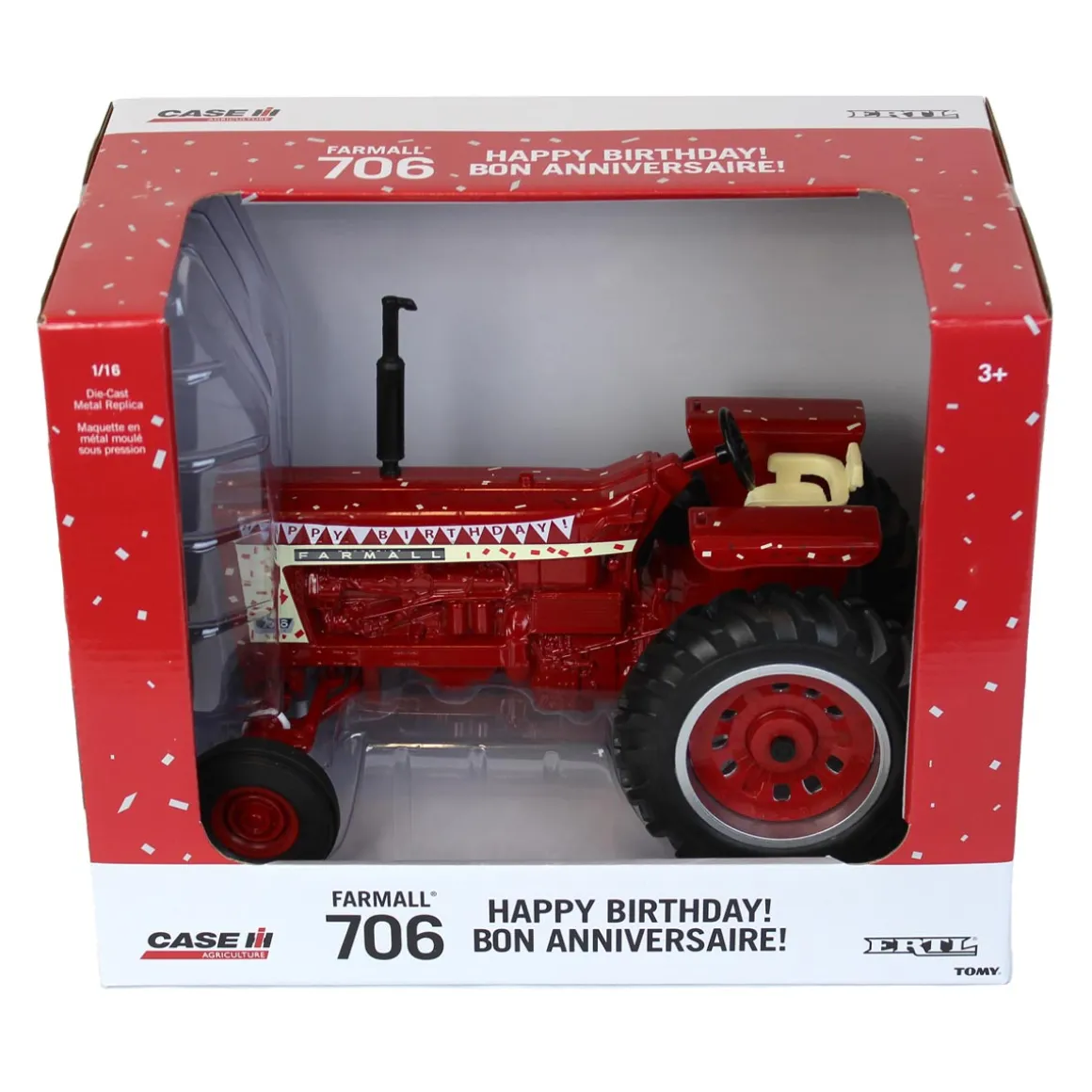 1/16 IH Farmall 706 "Happy Birthday" Tractor