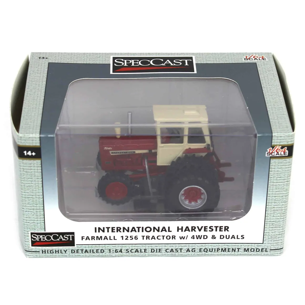 1/64 IH Farmall 1256 4WD Tractor with FWA & Cab