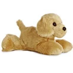 8 Inch Golden Retriever Mini Flopsie Plush