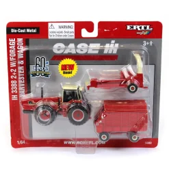 1/64 International 3388 2+2 4WD with Forage Harvester and Wagon