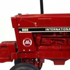 1/16 International 986 Cab with Red Power and Branding Iron Logos, 2019 National Farm Toy Museum