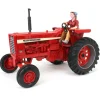 1/16 International 826 Tractor with Lowell Davis Figurine, Foxfire Farm Miss Charlotte