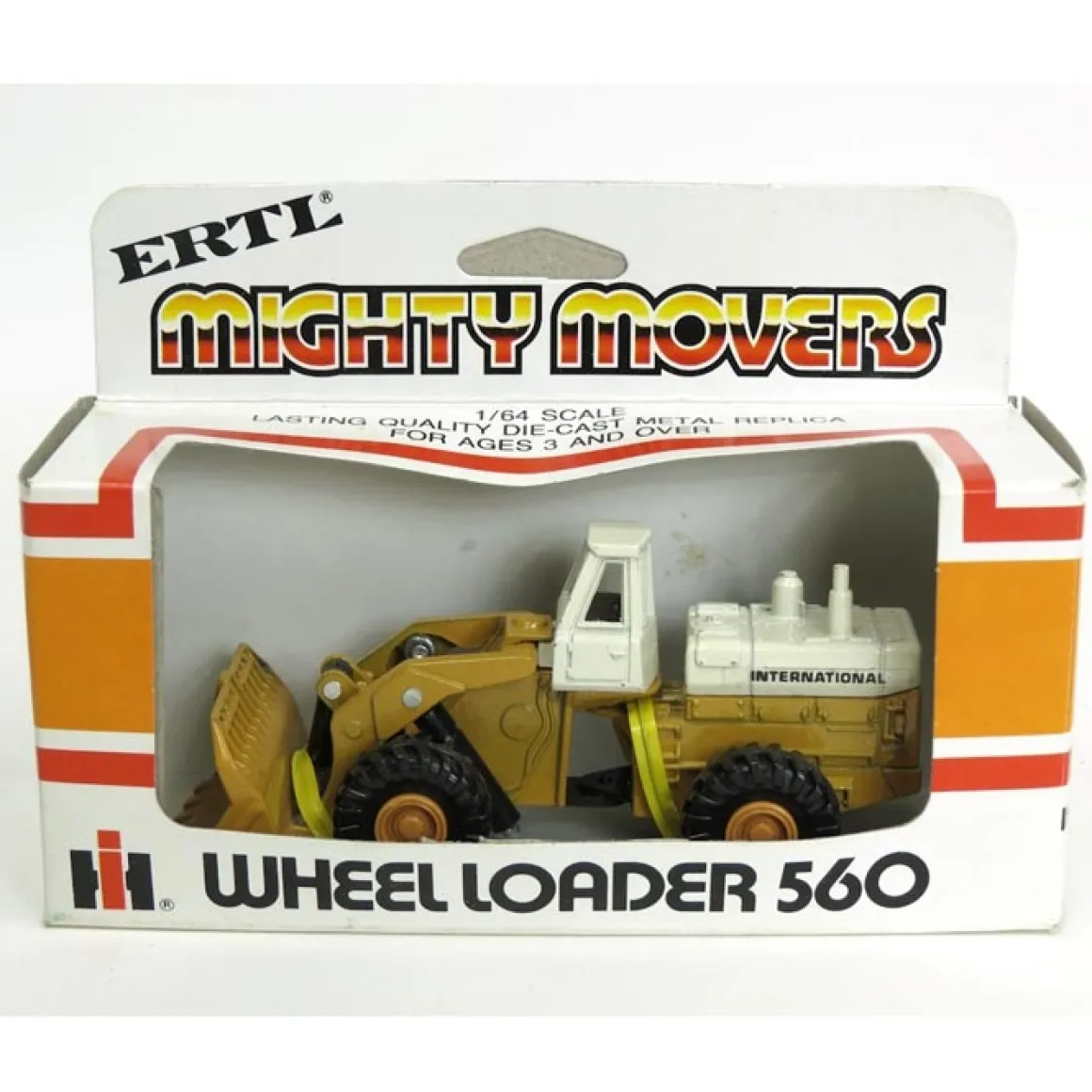 1/64 International 560 Wheel Loader, ERTL Mighty Movers