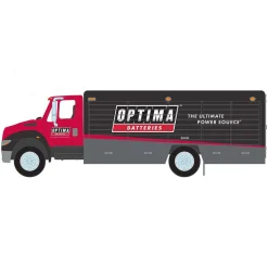 1/64 International Durastar 4400 Delivery Truck, OPTIMA Batteries, HD Truck Series 24