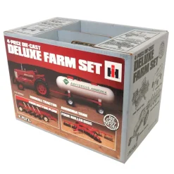 1/16 International Harvester Deluxe 4 Piece Farm set by ERTL