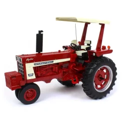1/16 International Harvester 666 Hydro Narrow Front with ROPS & Fender Radio, ERTL Prestige Collection