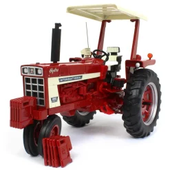 1/16 International Harvester 666 Hydro Narrow Front with ROPS & Fender Radio, ERTL Prestige Collection