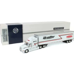 1/53 International 9400i Bradley Trucking Semi with Wabash Duraplate Trailer