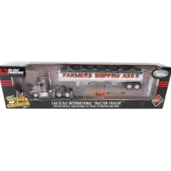 1/64 International 9100i with Grain Trailer, 2003 Toy Truck N Construction Show Edition