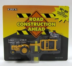 1/64 International ID-9 Industrial with Yellow Disk by ERTL