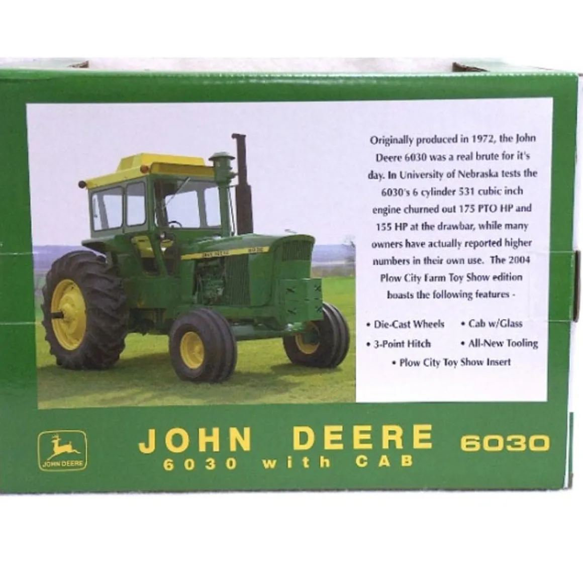 1/16 John Deere 6030, 2004 Plow City Show