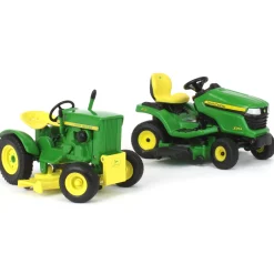 1/16 John Deere 110 & X394 60th Anniversary Lawn Tractor Set, ERTL Prestige Collection