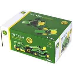 1/16 John Deere 110 & X394 60th Anniversary Lawn Tractor Set, ERTL Prestige Collection