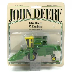 1/64 John Deere 95 Combine with 4 Row Corn Head