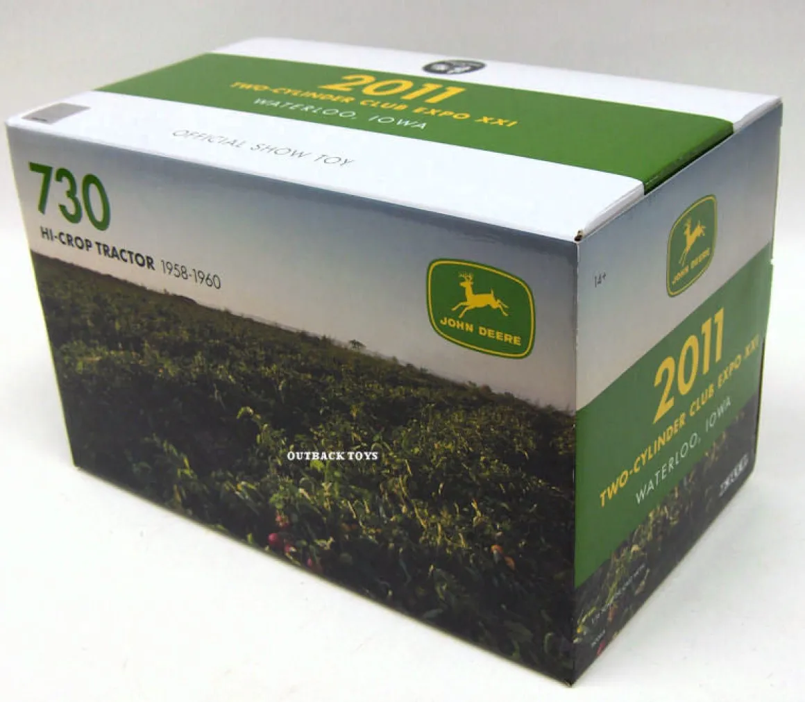1/16 John Deere 730 Hi-Crop Diesel, 2011 Two-Cylinder Club Expo XXI
