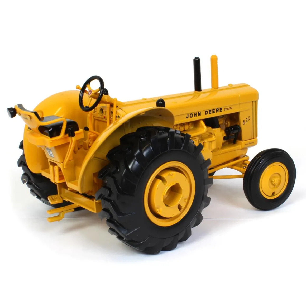 1/16 John Deere 820 Industrial Yellow Diesel, Two-Cylinder 50th Anniversary Edition
