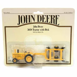 1/64 John Deere 5020 Industrial Yellow with Disk Harrow
