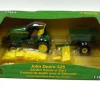 1/16 John Deere 325 Lawn Tractor with Cart, Deck, Tiller