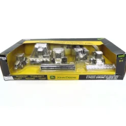 1/64 John Deere 5 Piece Chrome Plated Set