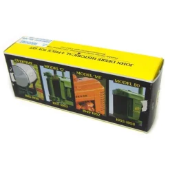 1/64 John Deere 4 Piece Historical Boxed Set with Overtime, G, MI, & Model 80 Tractors