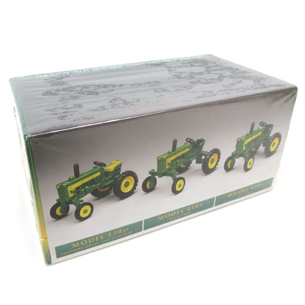 1/64 John Deere 3 Piece Tractor Set #4 with 330SS, 430H & 430V, Dubuque Series